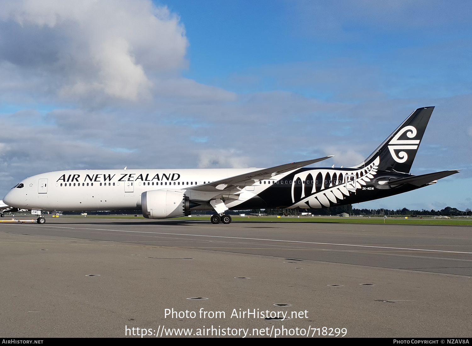 Aircraft Photo of ZK-NZM | Boeing 787-9 Dreamliner | Air New Zealand | AirHistory.net #718299