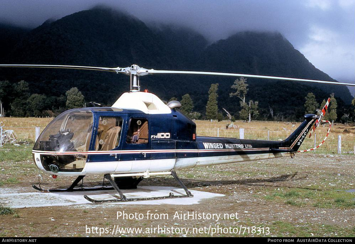 Aircraft Photo of ZK-HCI | Fairchild Hiller FH-1100 | Winged Hunters ...