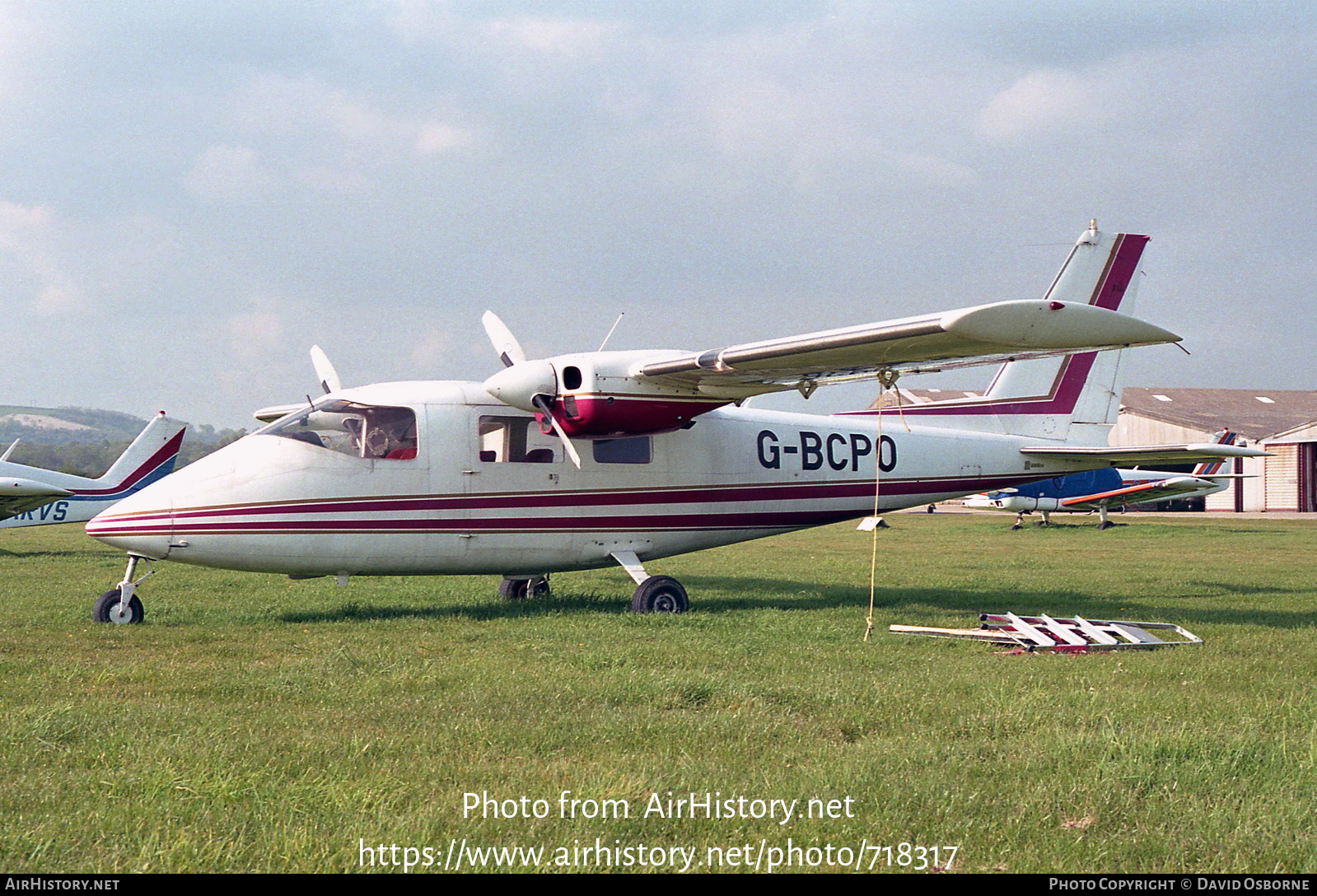 Aircraft Photo of G-BCPO | Partenavia P-68B Victor | AirHistory.net #718317