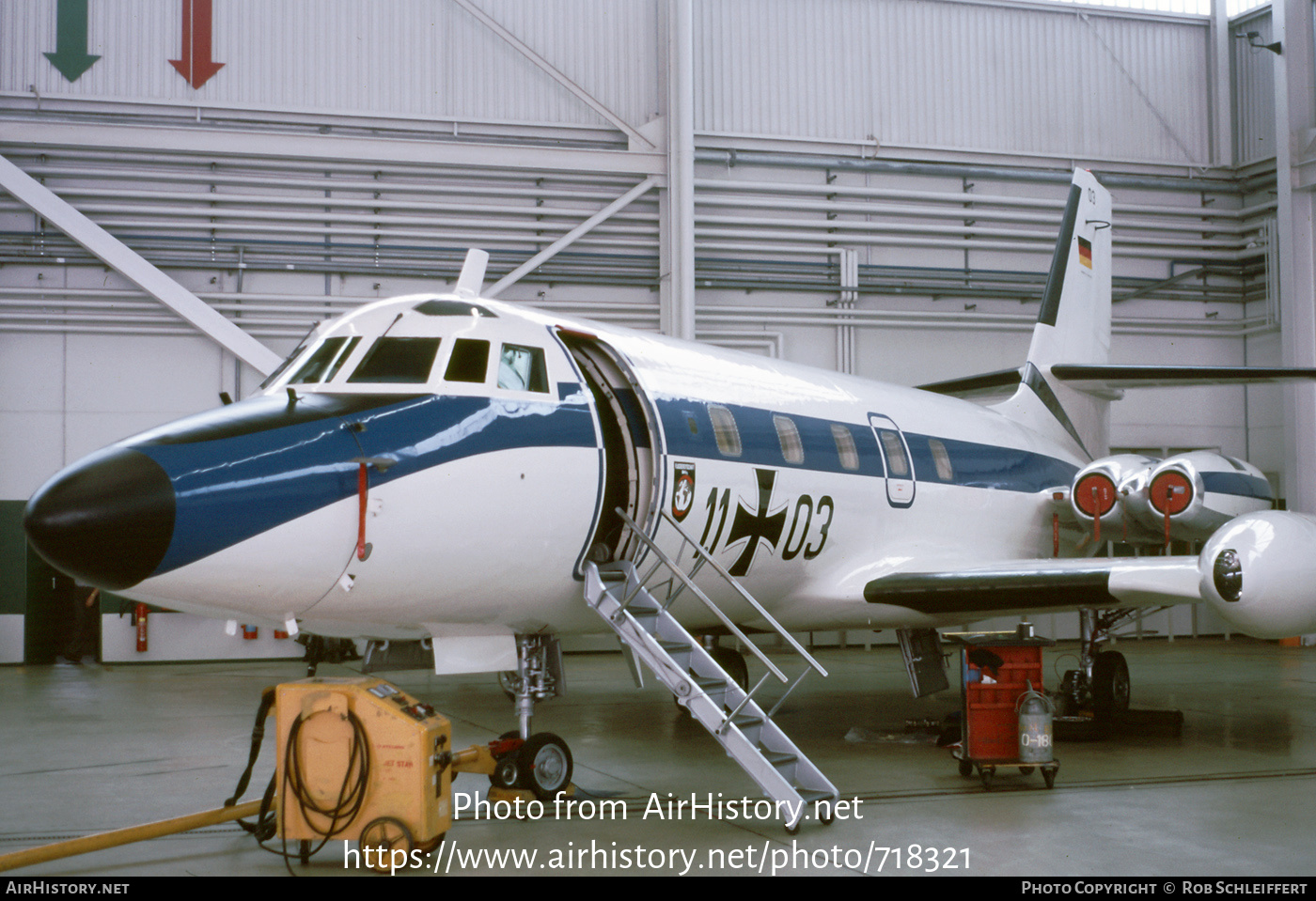 Aircraft Photo of 1103 | Lockheed L-1329 JetStar 6 | Germany - Air Force | AirHistory.net #718321