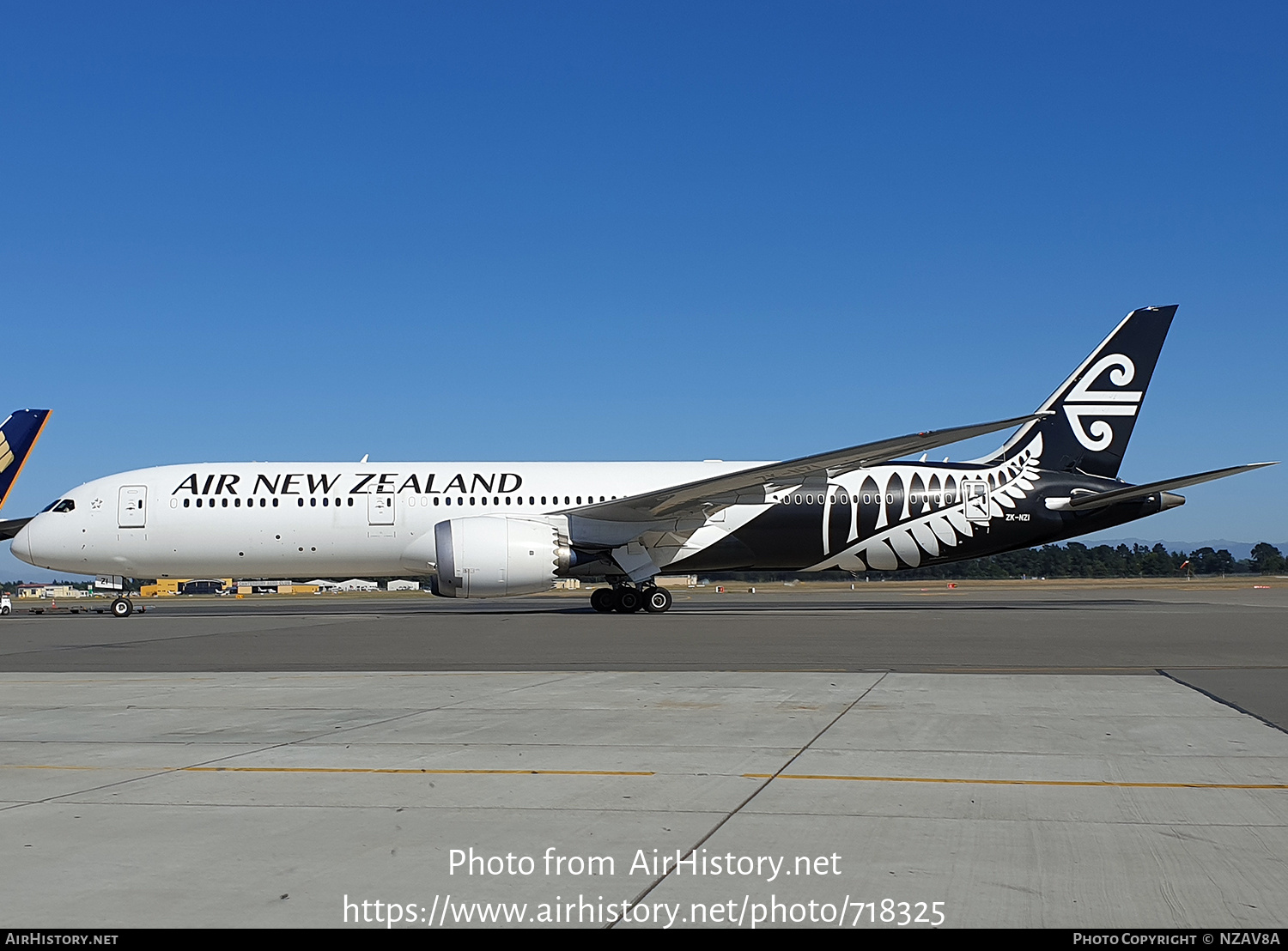 Aircraft Photo of ZK-NZI | Boeing 787-9 Dreamliner | Air New Zealand | AirHistory.net #718325