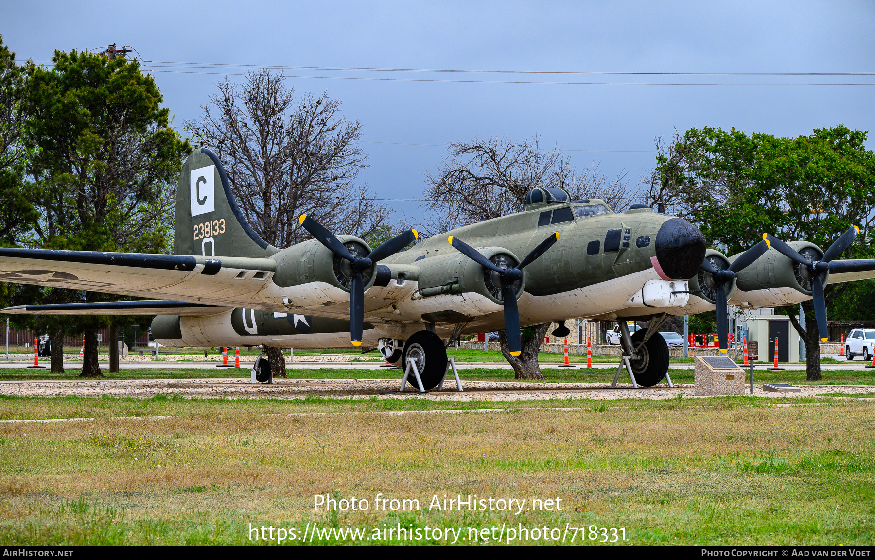 Aircraft Photo of 42-38133 / 238133 | Boeing B-17G Flying Fortress | USA - Air Force | AirHistory.net #718331