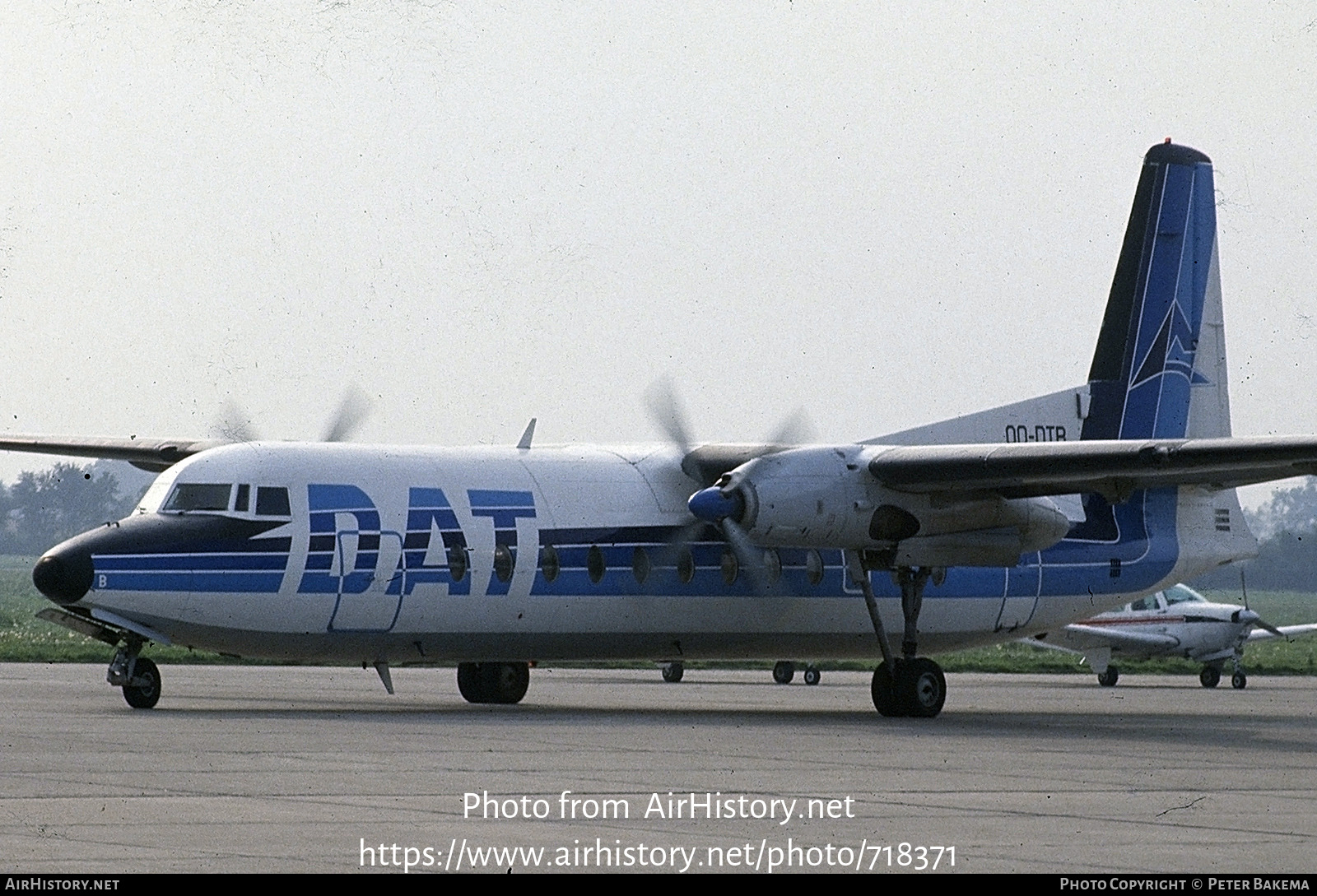 Aircraft Photo of OO-DTB | Fairchild Hiller FH-227B | Delta Air Transport - DAT | AirHistory.net #718371