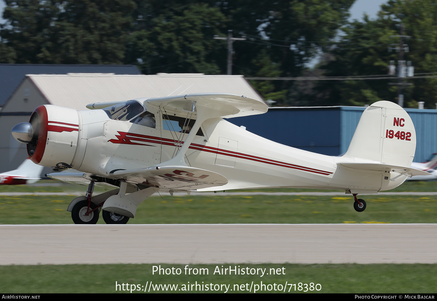 Aircraft Photo of N19482 / NC19482 | Beech D17S | AirHistory.net #718380