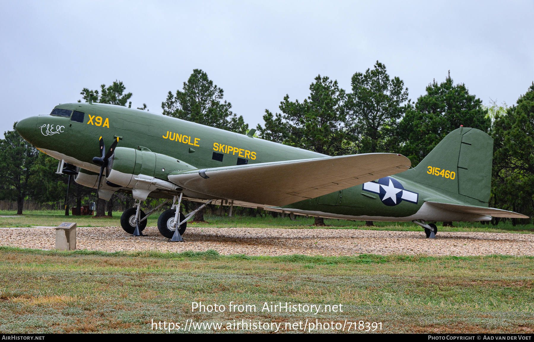 Aircraft Photo of 43-15460 / 315460 | Douglas C-47H Skytrain | USA - Air Force | AirHistory.net #718391