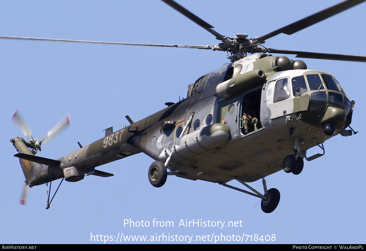 Aircraft Photo of 9837 | Mil Mi-171Sh | Czechia - Air Force | AirHistory.net #718408