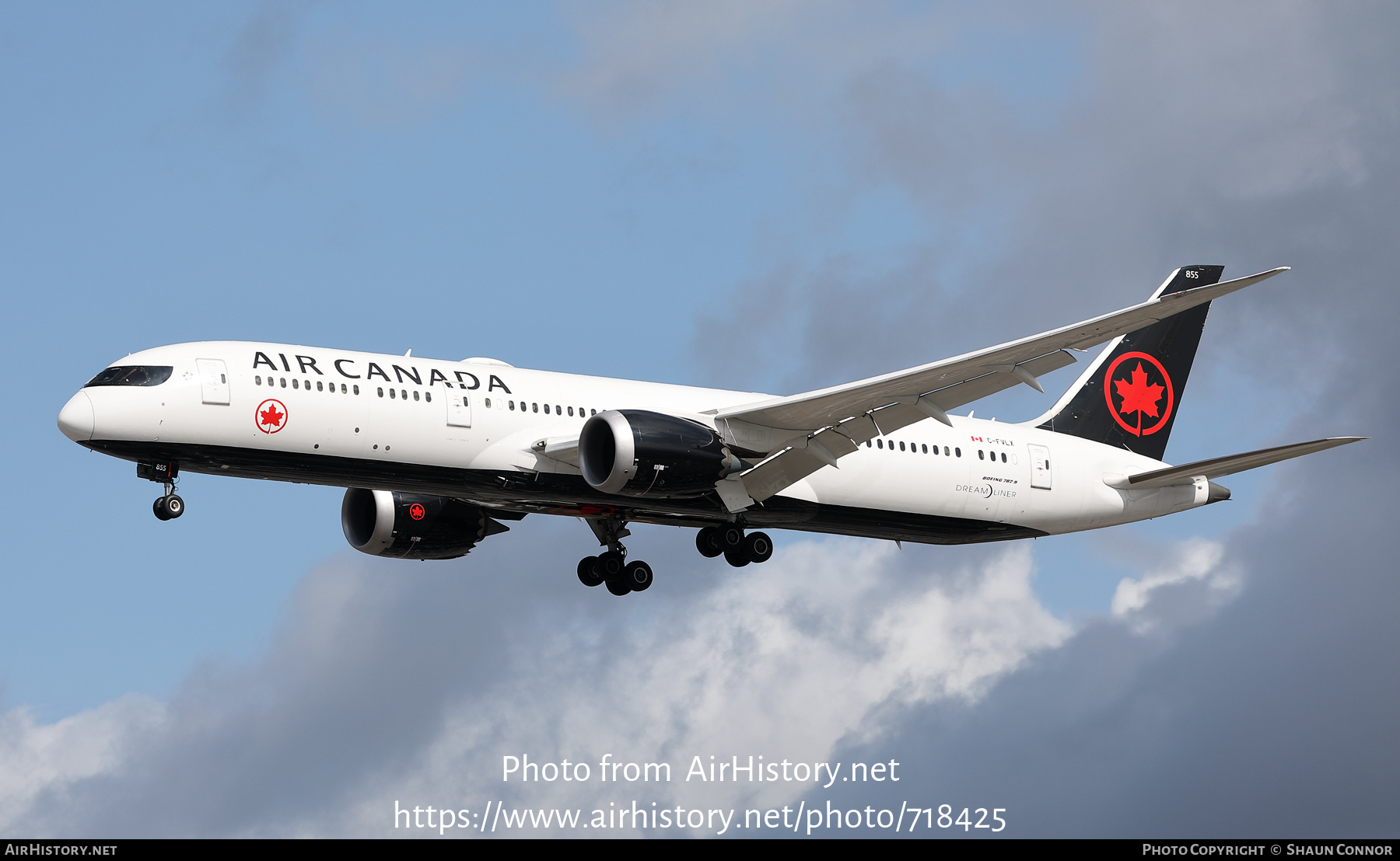 Aircraft Photo of C-FVLX | Boeing 787-9 Dreamliner | Air Canada | AirHistory.net #718425