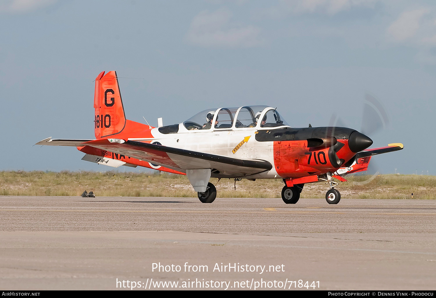 Aircraft Photo of 161810 | Beech T-34C Turbo Mentor | USA - Navy | AirHistory.net #718441