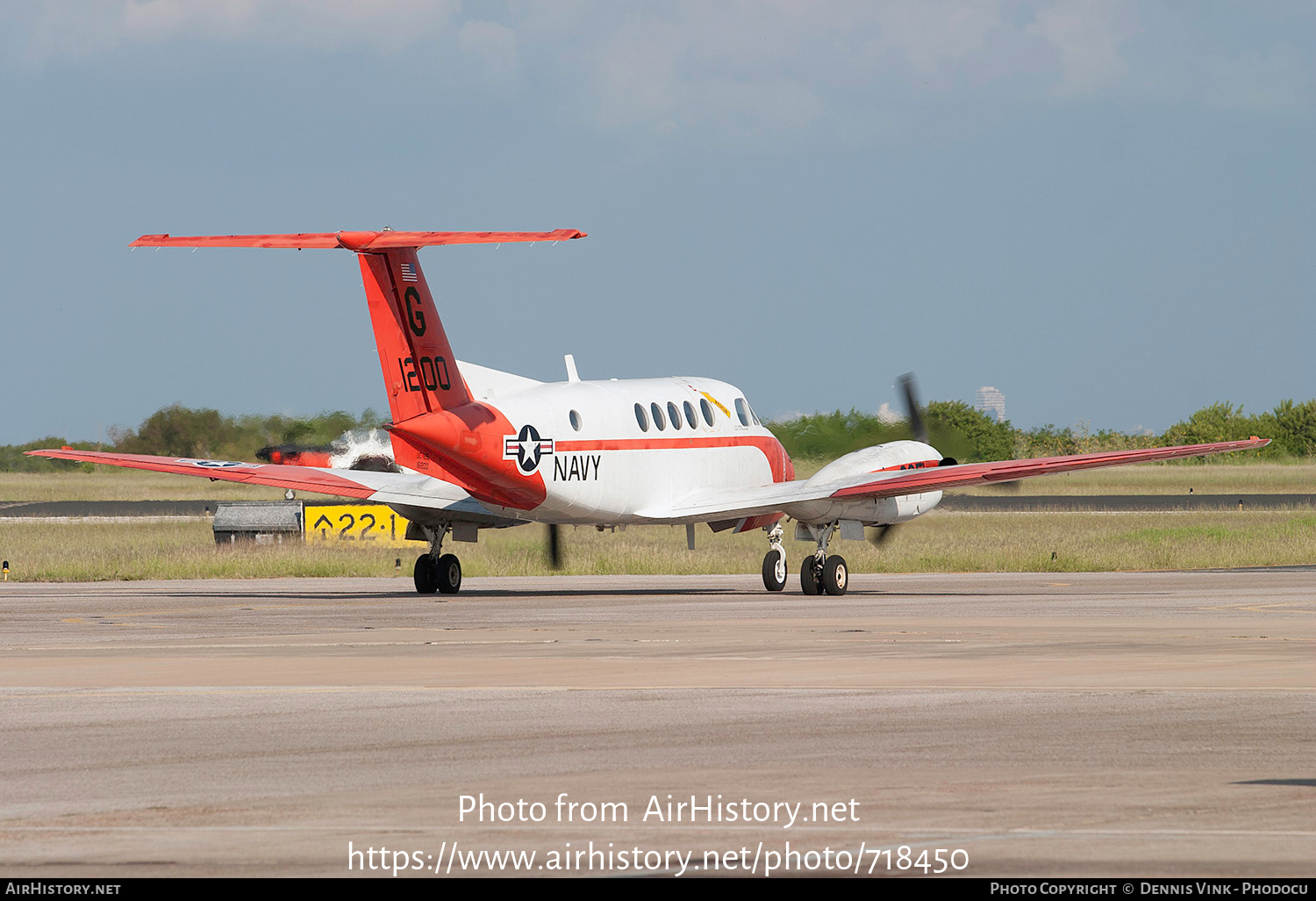 Aircraft Photo of 161200 / 1200 | Beech UC-12B Super King Air (A200C) | USA - Navy | AirHistory.net #718450