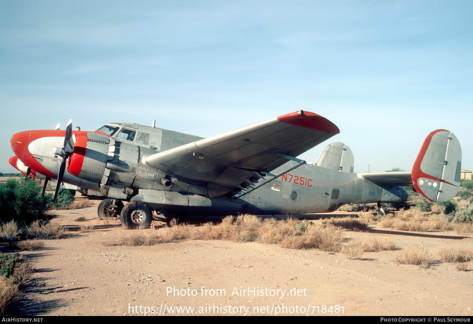 Aircraft Photo of N7251C | Lockheed PV-2D(Ag) Harpoon | AirHistory.net #718481