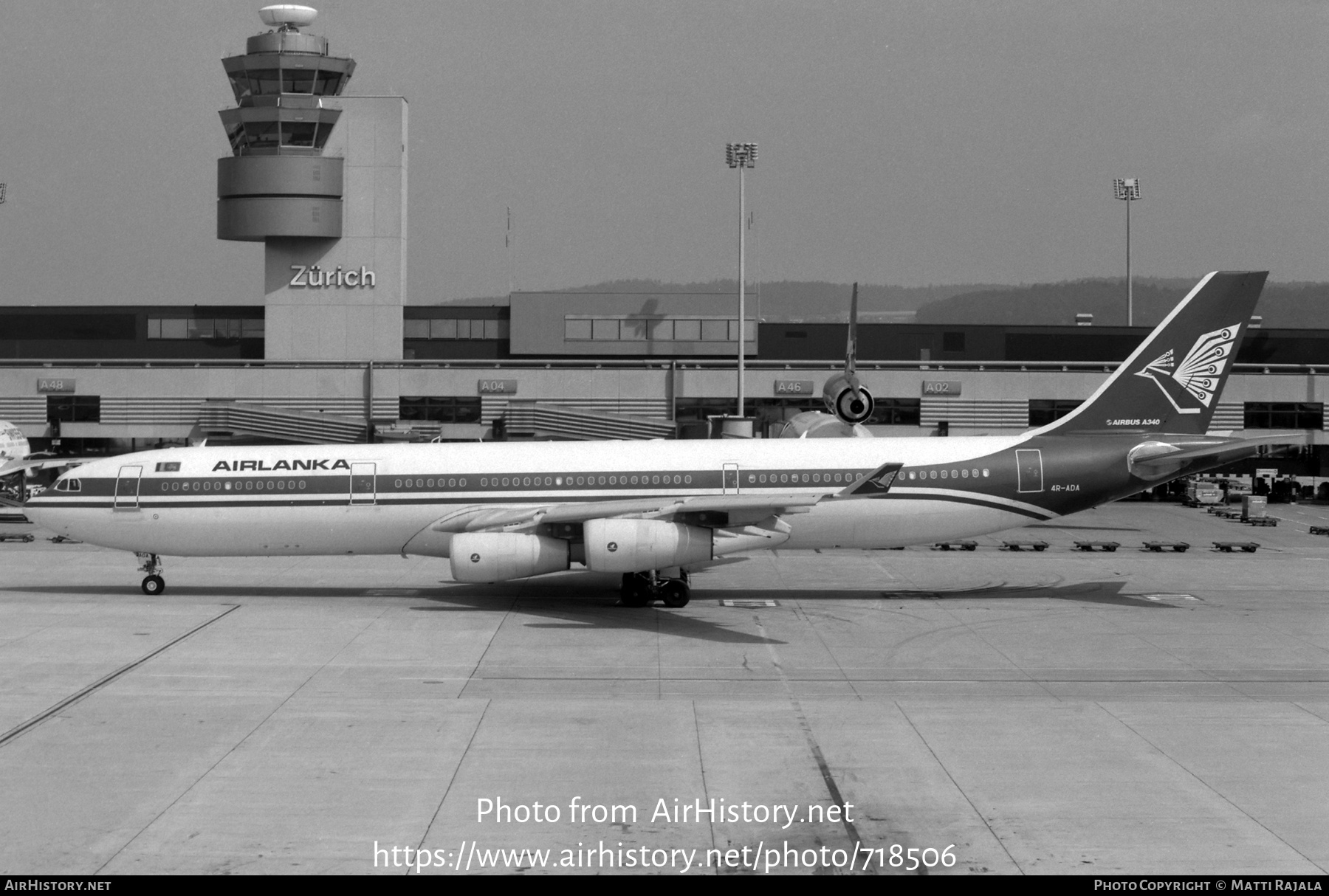 Aircraft Photo of 4R-ADA | Airbus A340-311 | AirLanka | AirHistory.net #718506