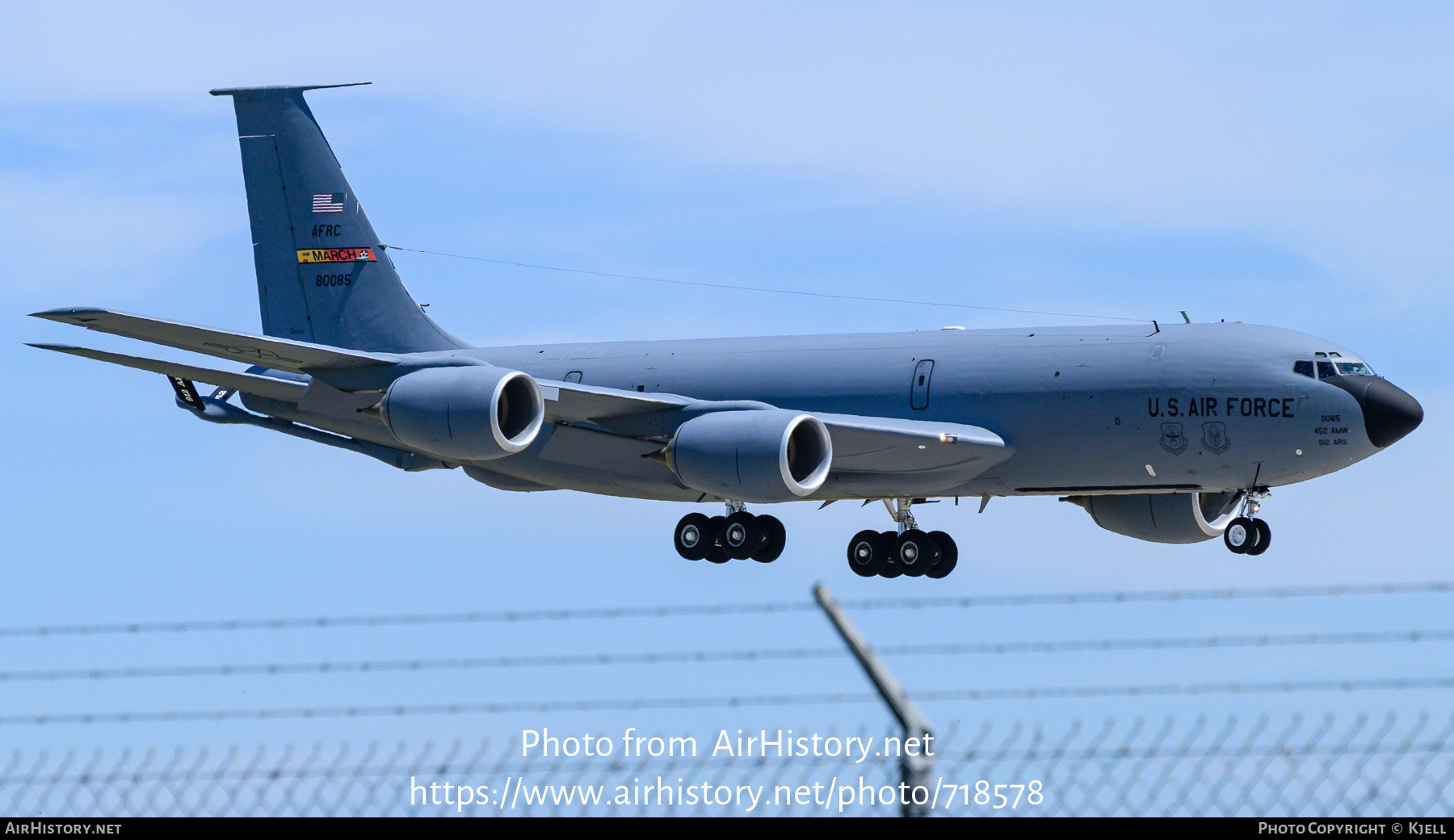 Aircraft Photo of 58-0085 / 80085 | Boeing KC-135R Stratotanker | USA - Air Force | AirHistory.net #718578