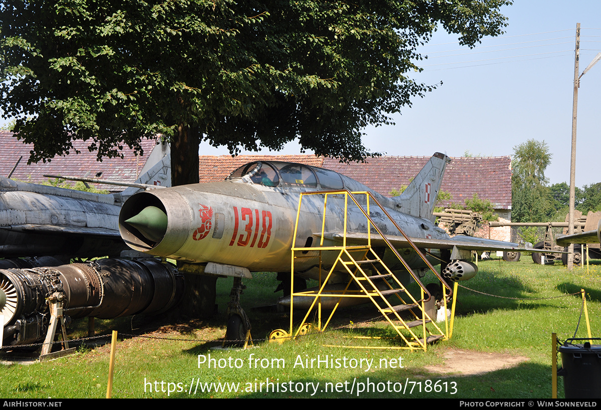 Aircraft Photo of 1318 | Mikoyan-Gurevich MiG-21U-400 | Poland - Air Force | AirHistory.net #718613