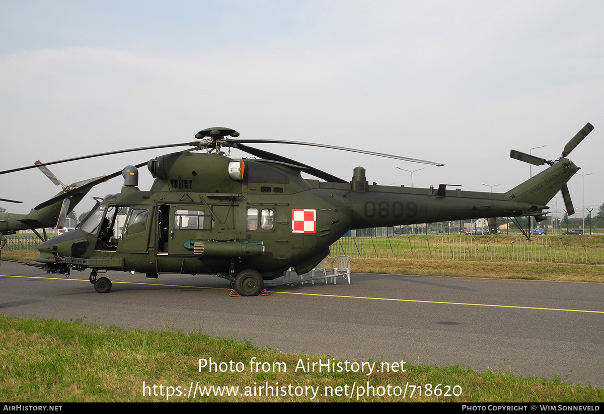 Aircraft Photo of 0609 | PZL-Swidnik W-3PL Gluszec | Poland - Army | AirHistory.net #718620