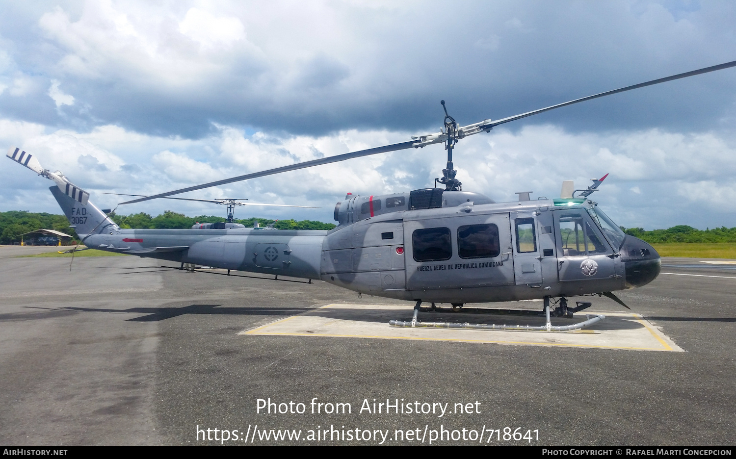 Aircraft Photo of 3067 | Bell UH-1H-II Iroquois | Dominican Republic - Air Force | AirHistory.net #718641