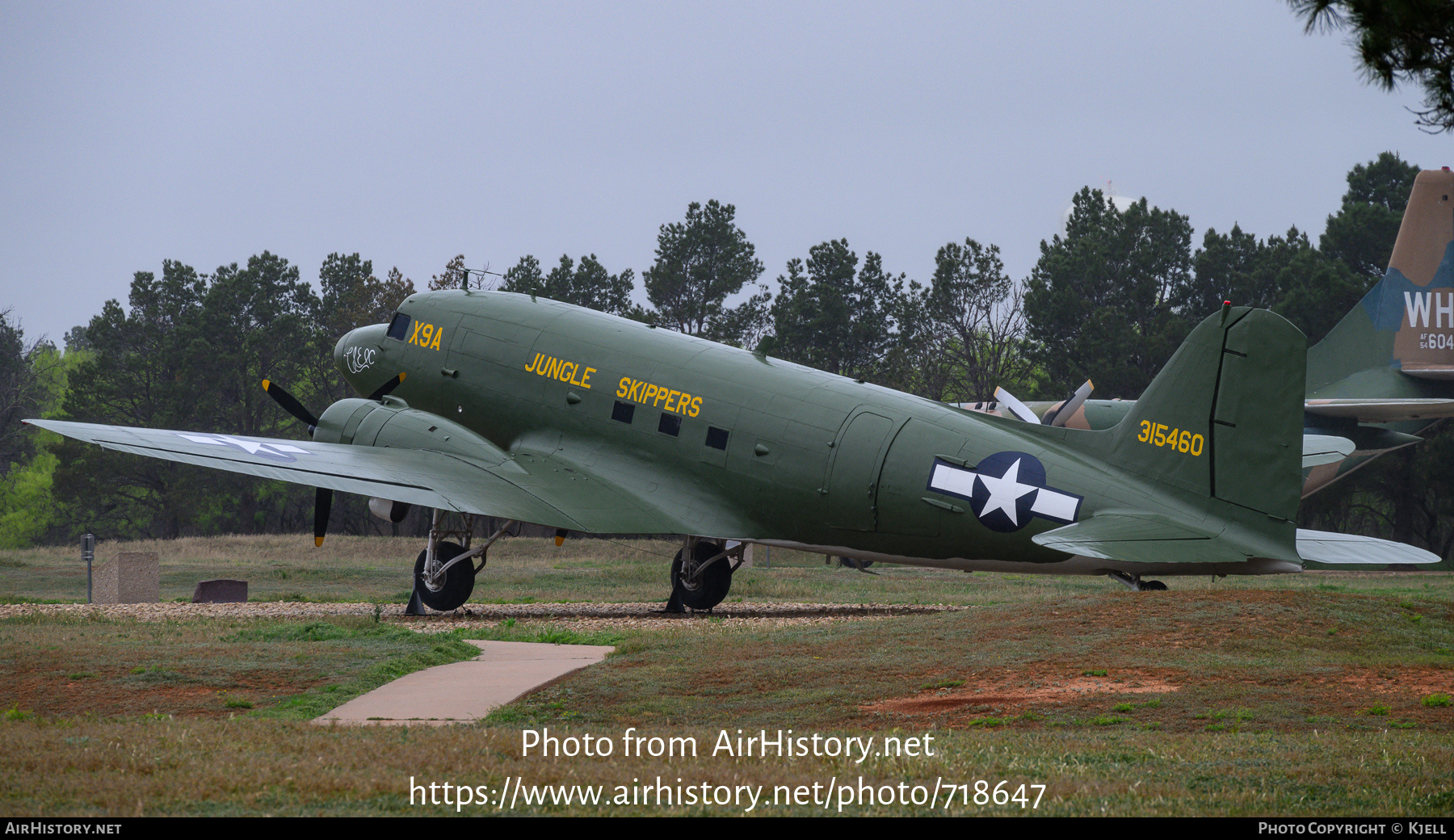 Aircraft Photo of 43-15460 / 315460 | Douglas C-47H Skytrain | USA - Air Force | AirHistory.net #718647