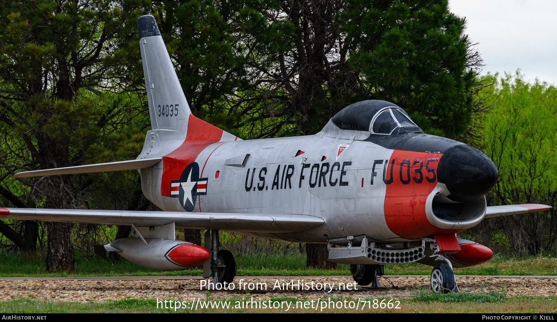 Aircraft Photo of 53-4035 / 34035 | North American F-86L Sabre | USA - Air Force | AirHistory.net #718662