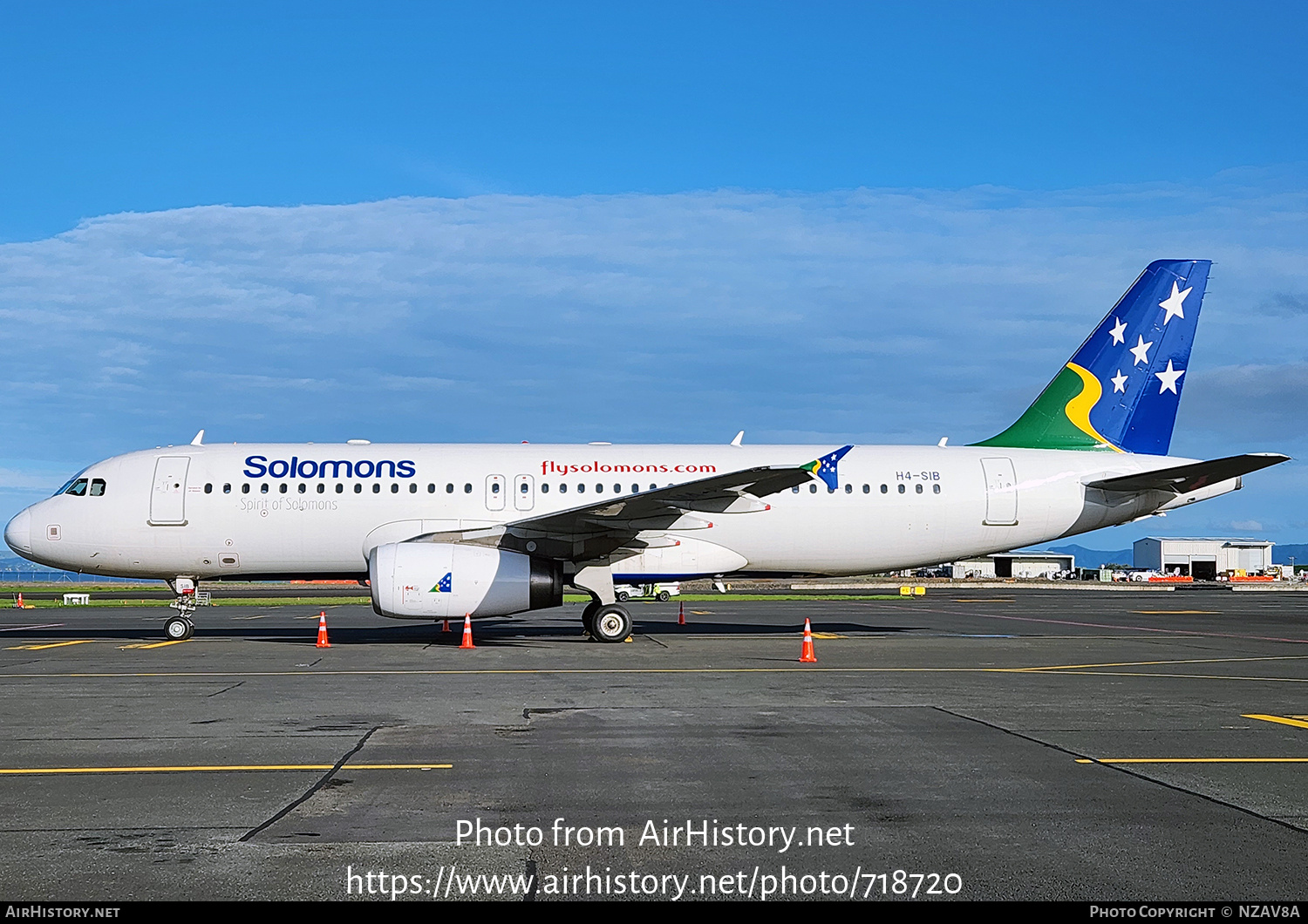 Aircraft Photo of H4-SIB | Airbus A320-232 | Solomons - Solomon Airlines | AirHistory.net #718720