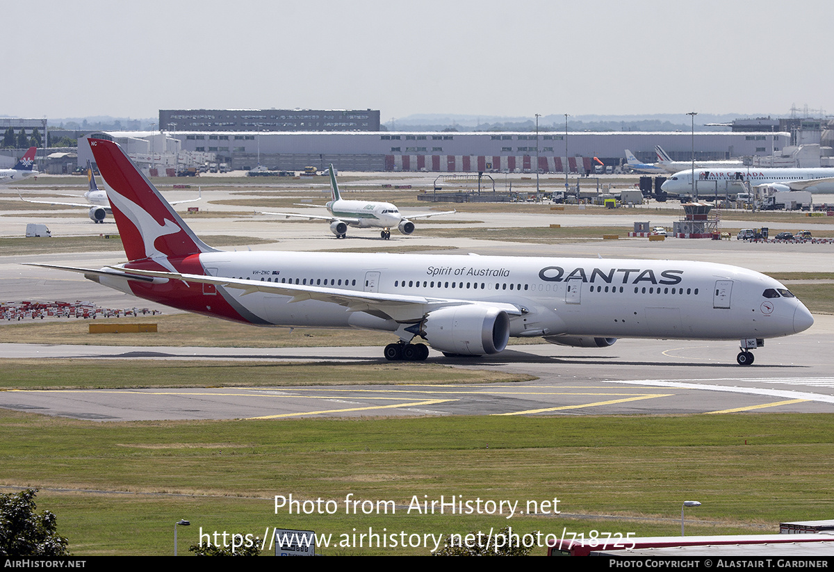 Aircraft Photo of VH-ZNC | Boeing 787-9 Dreamliner | Qantas | AirHistory.net #718725