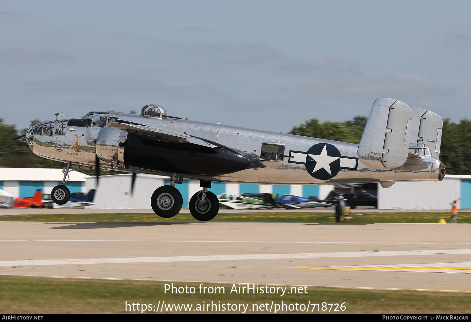 Aircraft Photo of N5833B | North American B-25J Mitchell | USA - Air Force | AirHistory.net #718726