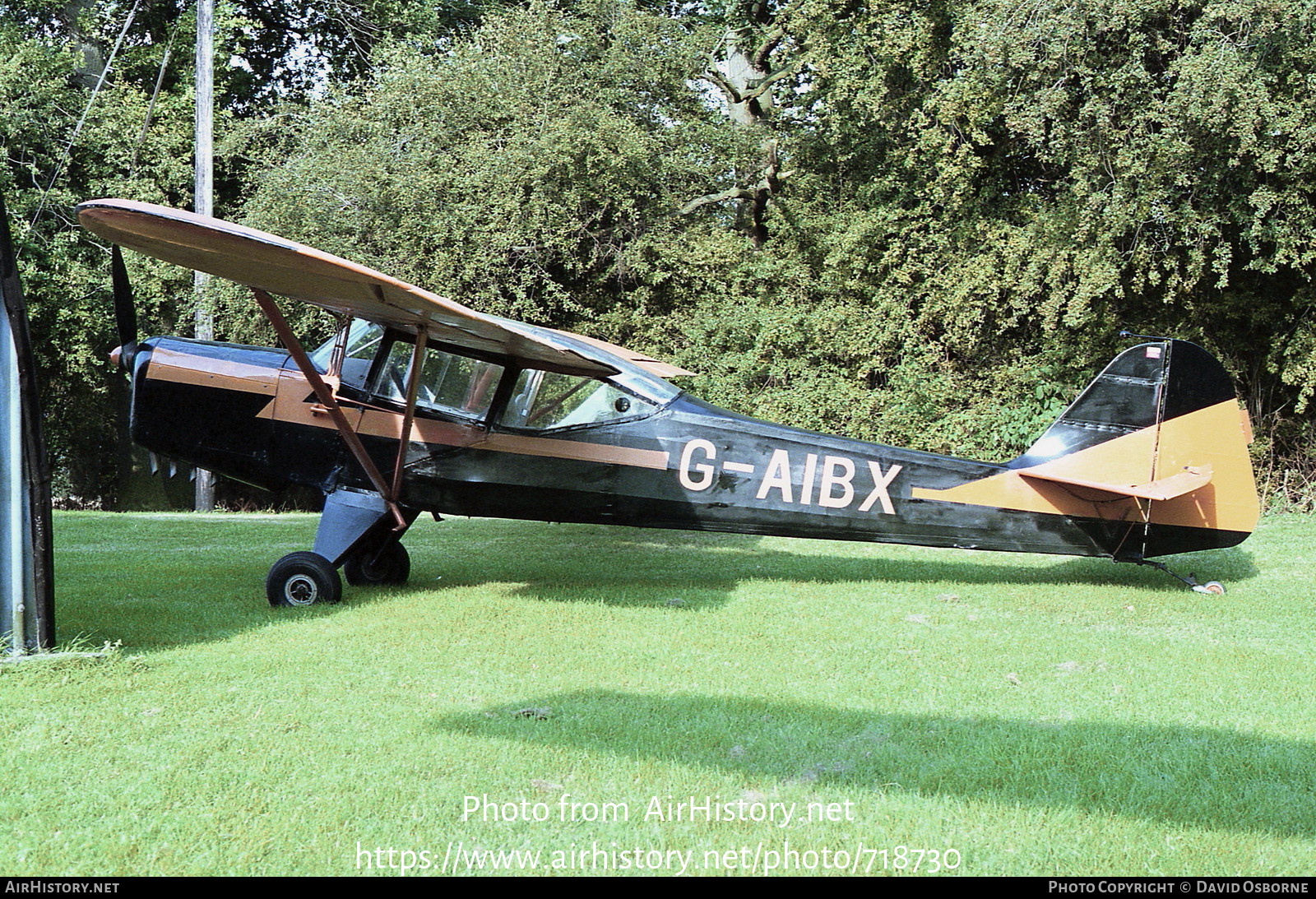 Aircraft Photo of G-AIBX | Auster J-1 Autocrat | AirHistory.net #718730