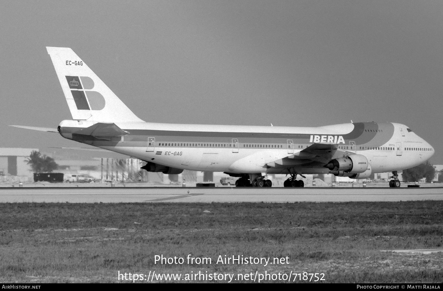 Aircraft Photo of EC-GAG | Boeing 747-256B | Iberia | AirHistory.net #718752