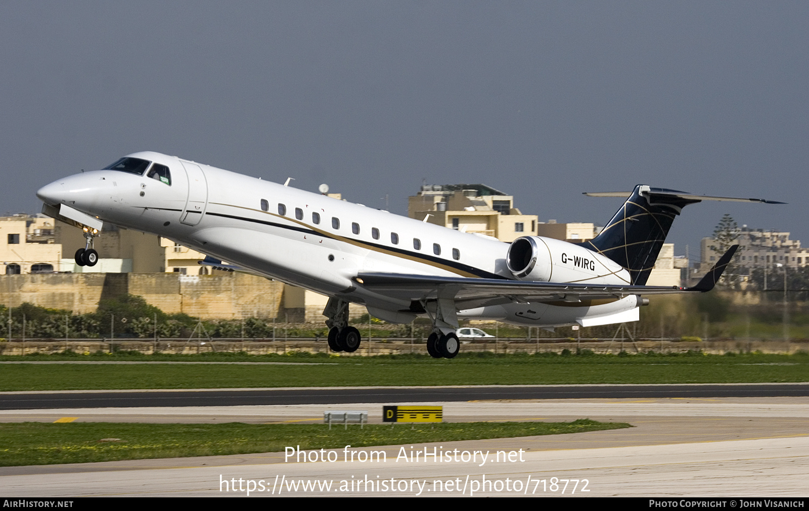 Aircraft Photo of G-WIRG | Embraer Legacy 650 (EMB-135BJ) | AirHistory.net #718772