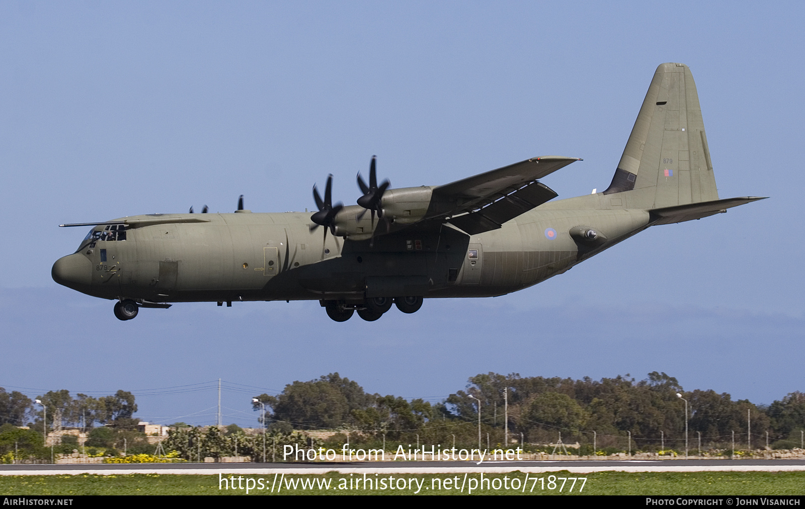 Aircraft Photo of ZH879 | Lockheed Martin C-130J-30 Hercules C4 | UK - Air Force | AirHistory.net #718777