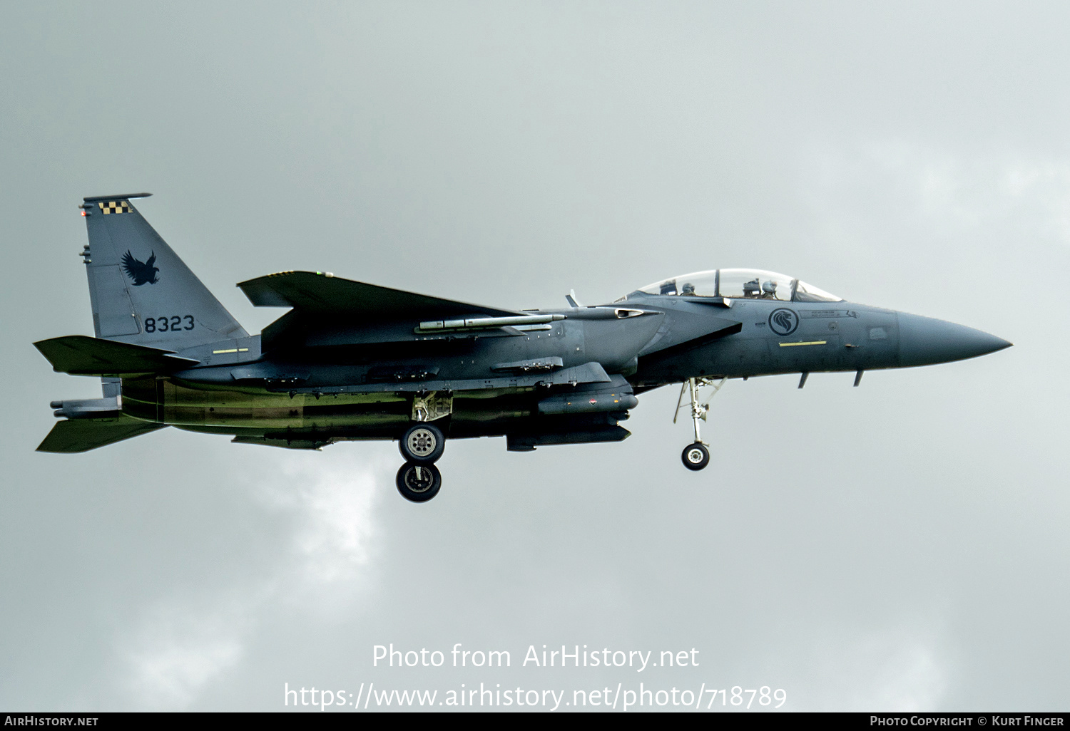 Aircraft Photo of 8323 | Boeing F-15SG Strike Eagle | Singapore - Air Force | AirHistory.net #718789