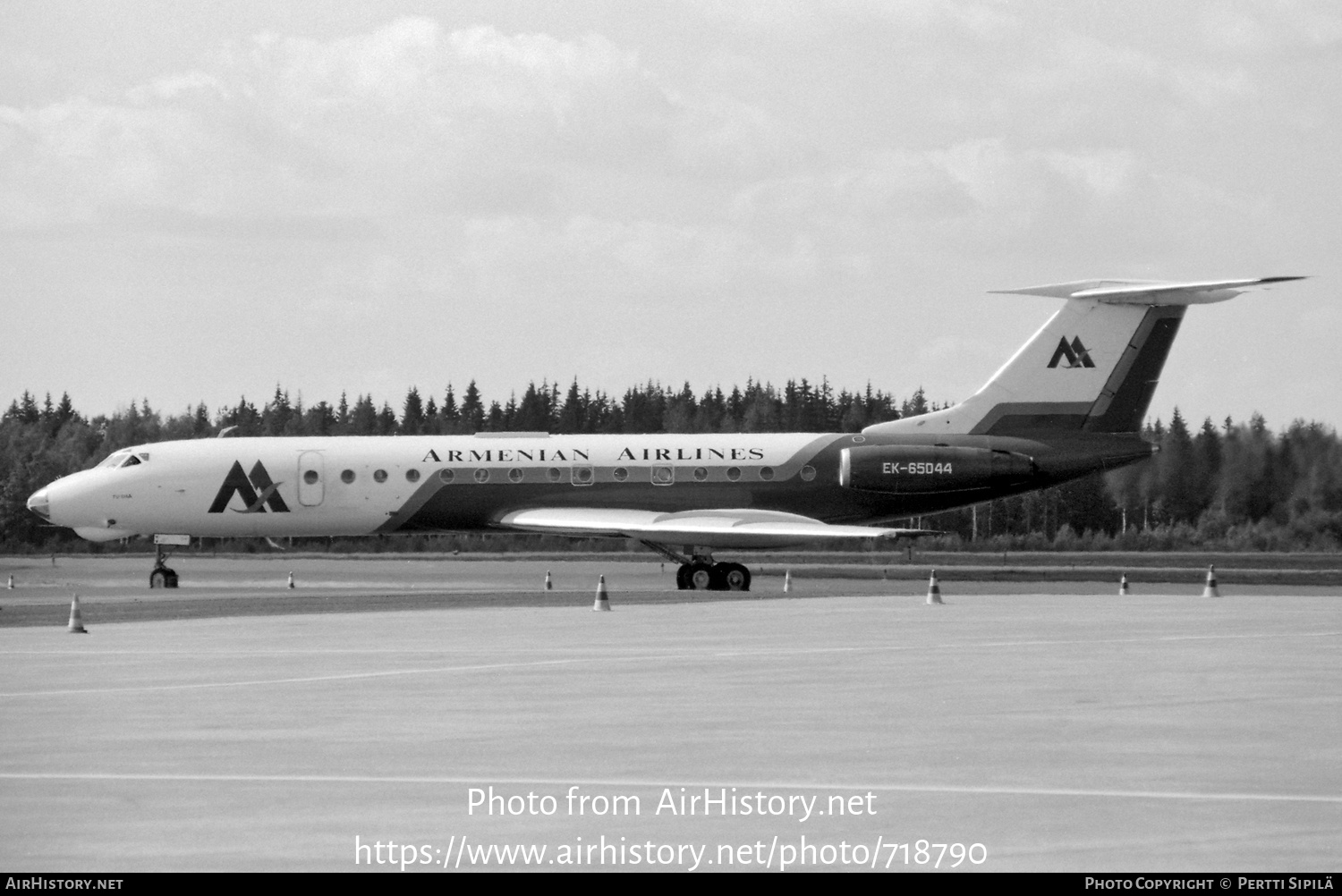 Aircraft Photo of EK-65044 | Tupolev Tu-134A-3 | Armenian Airlines | AirHistory.net #718790