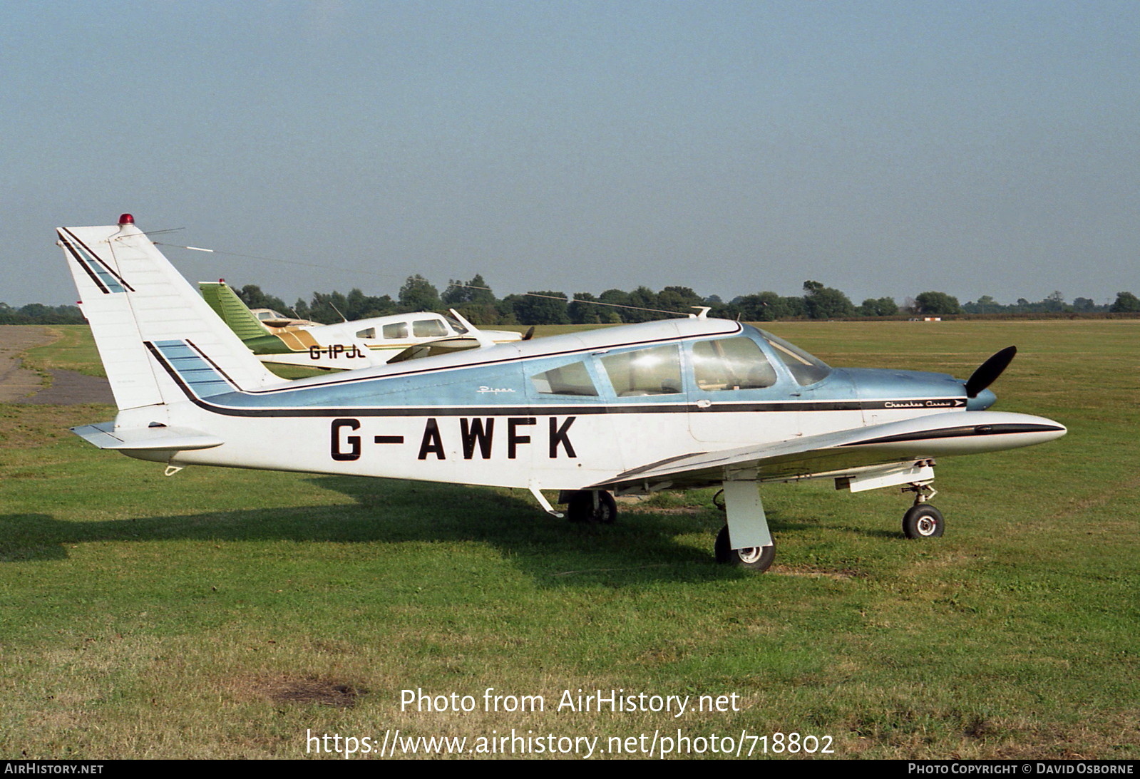 Aircraft Photo of G-AWFK | Piper PA-28R-180 Cherokee Arrow | AirHistory.net #718802