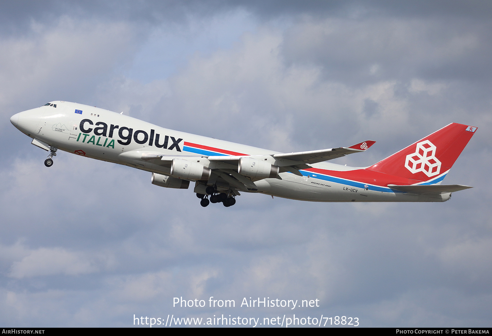 Aircraft Photo of LX-UCV | Boeing 747-4R7F/SCD | Cargolux Italia | AirHistory.net #718823