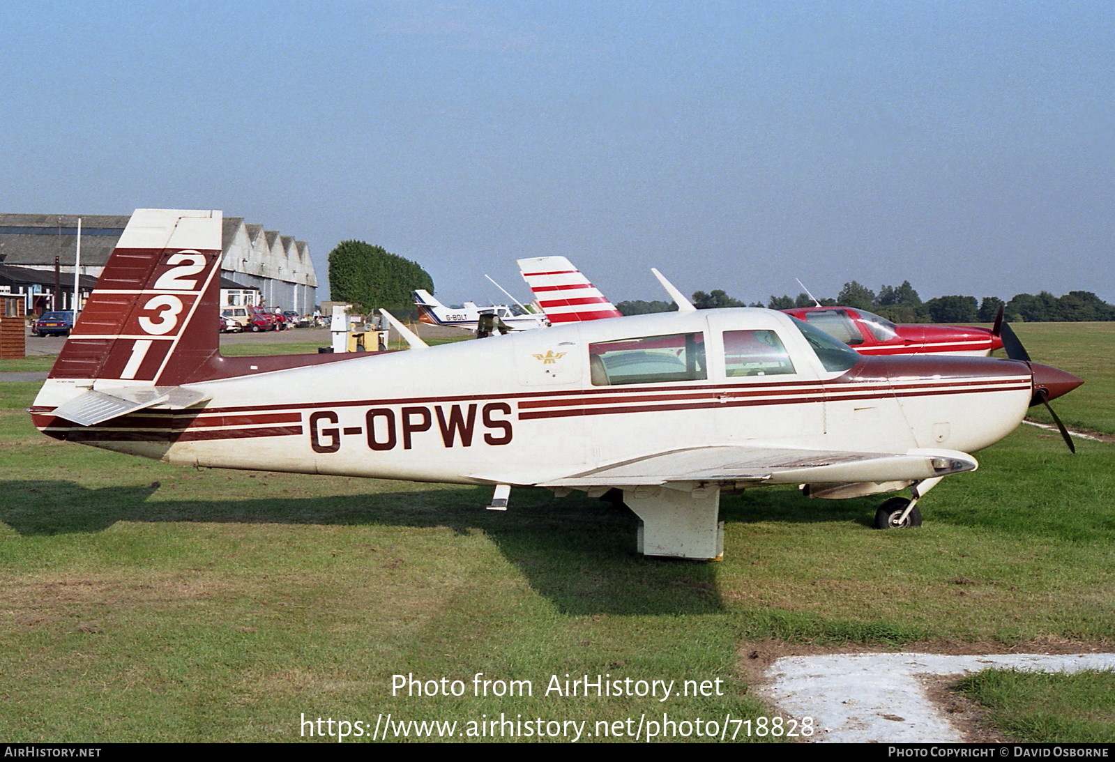 Aircraft Photo of G-OPWS | Mooney M-20K 231 | AirHistory.net #718828