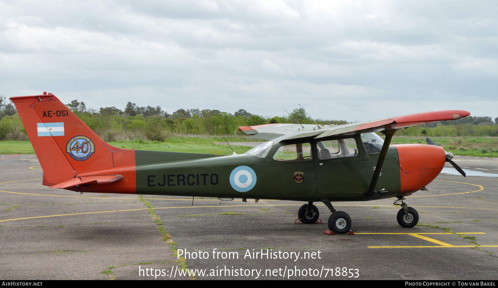 Aircraft Photo of AE-051 | Cessna T-41D Mescalero | Argentina - Army | AirHistory.net #718853