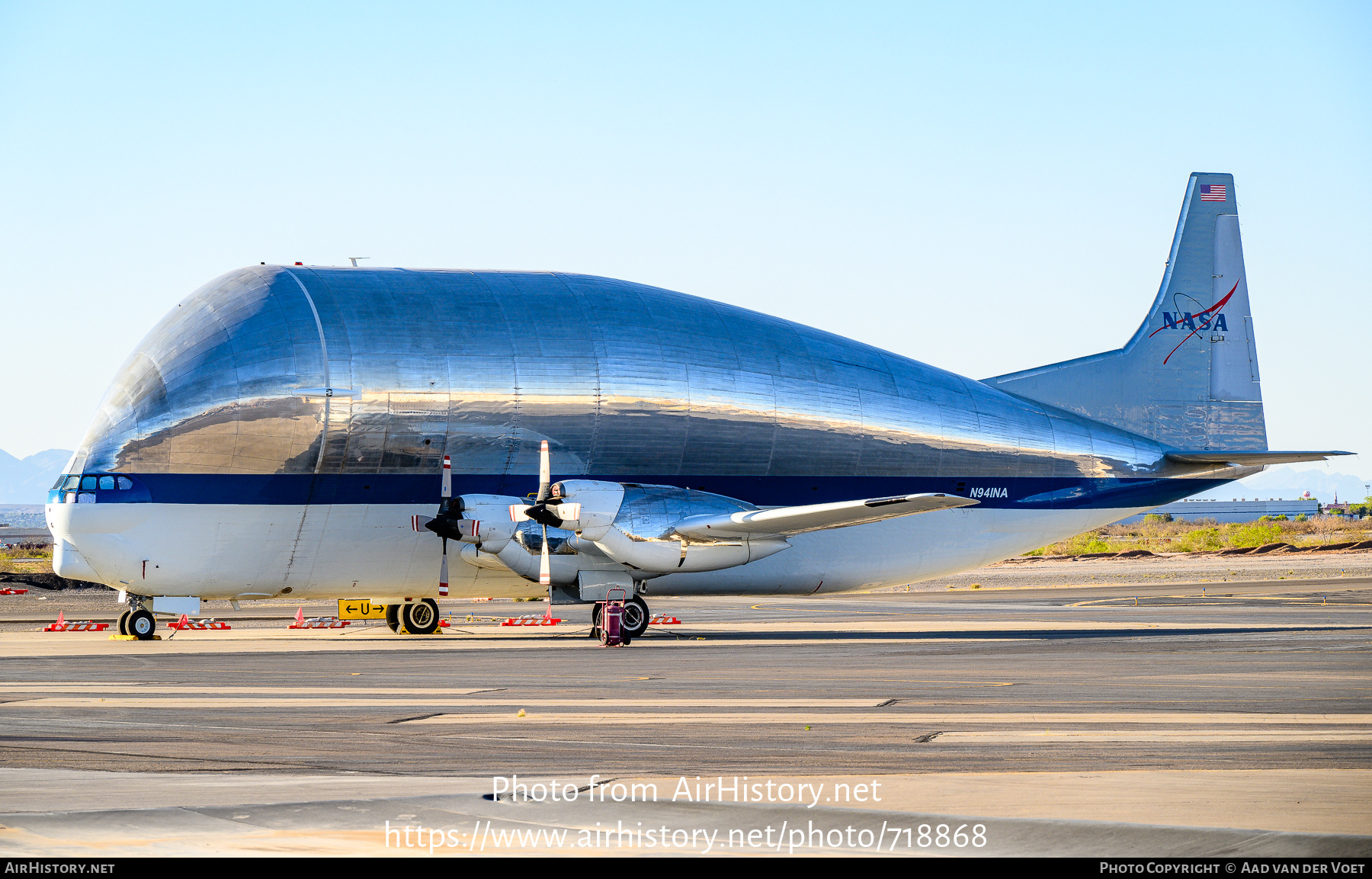 Aircraft Photo of N941NA | Aero Spacelines 377SGT Super Guppy Turbine | NASA - National Aeronautics and Space Administration | AirHistory.net #718868