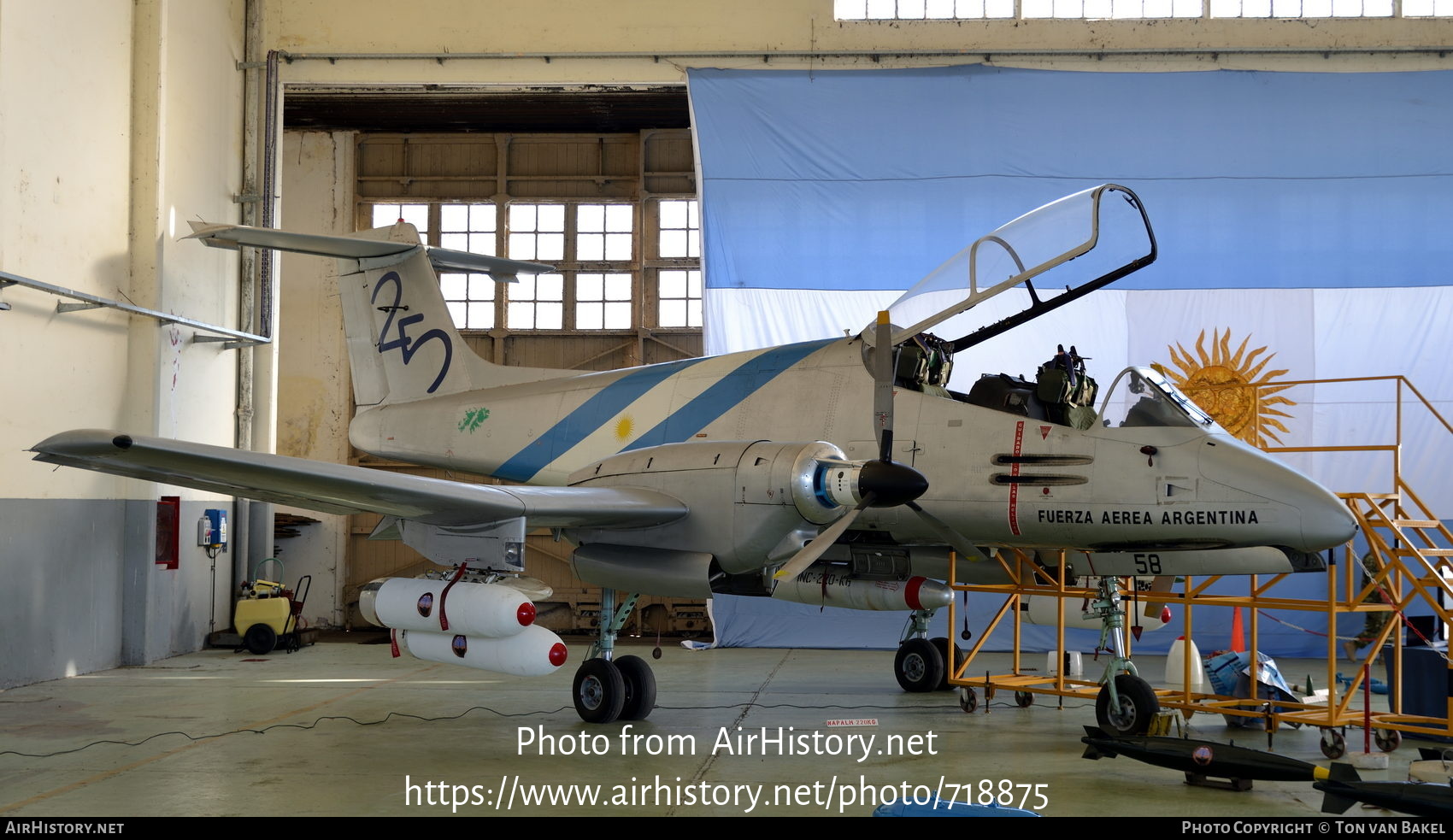 Aircraft Photo of 58 | FMA IA-58A Pucara | Argentina - Air Force | AirHistory.net #718875