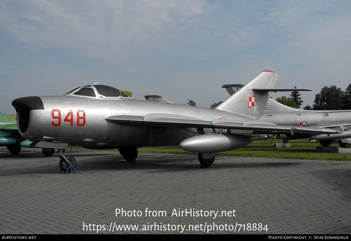 Aircraft Photo of 948 | Mikoyan-Gurevich MiG-17PF | Poland - Air Force | AirHistory.net #718884