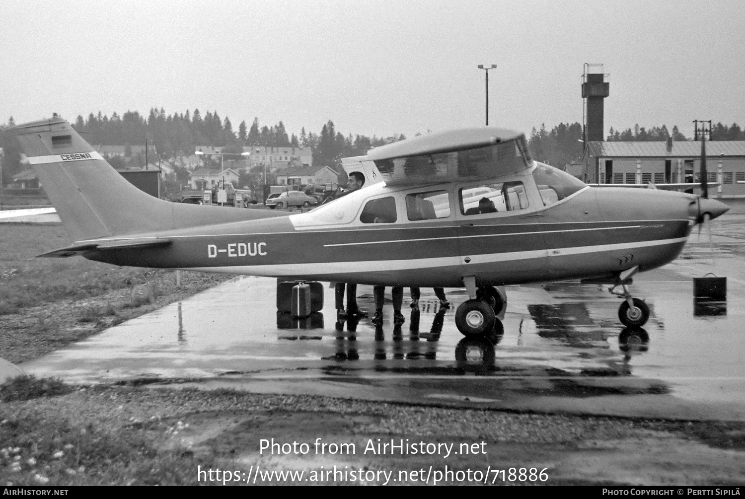 Aircraft Photo of D-EDUC | Cessna 210J Centurion | AirHistory.net #718886