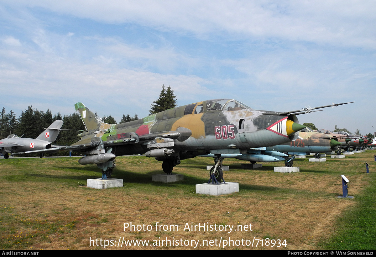 Aircraft Photo of 605 | Sukhoi Su-22UM3K | Poland - Air Force | AirHistory.net #718934