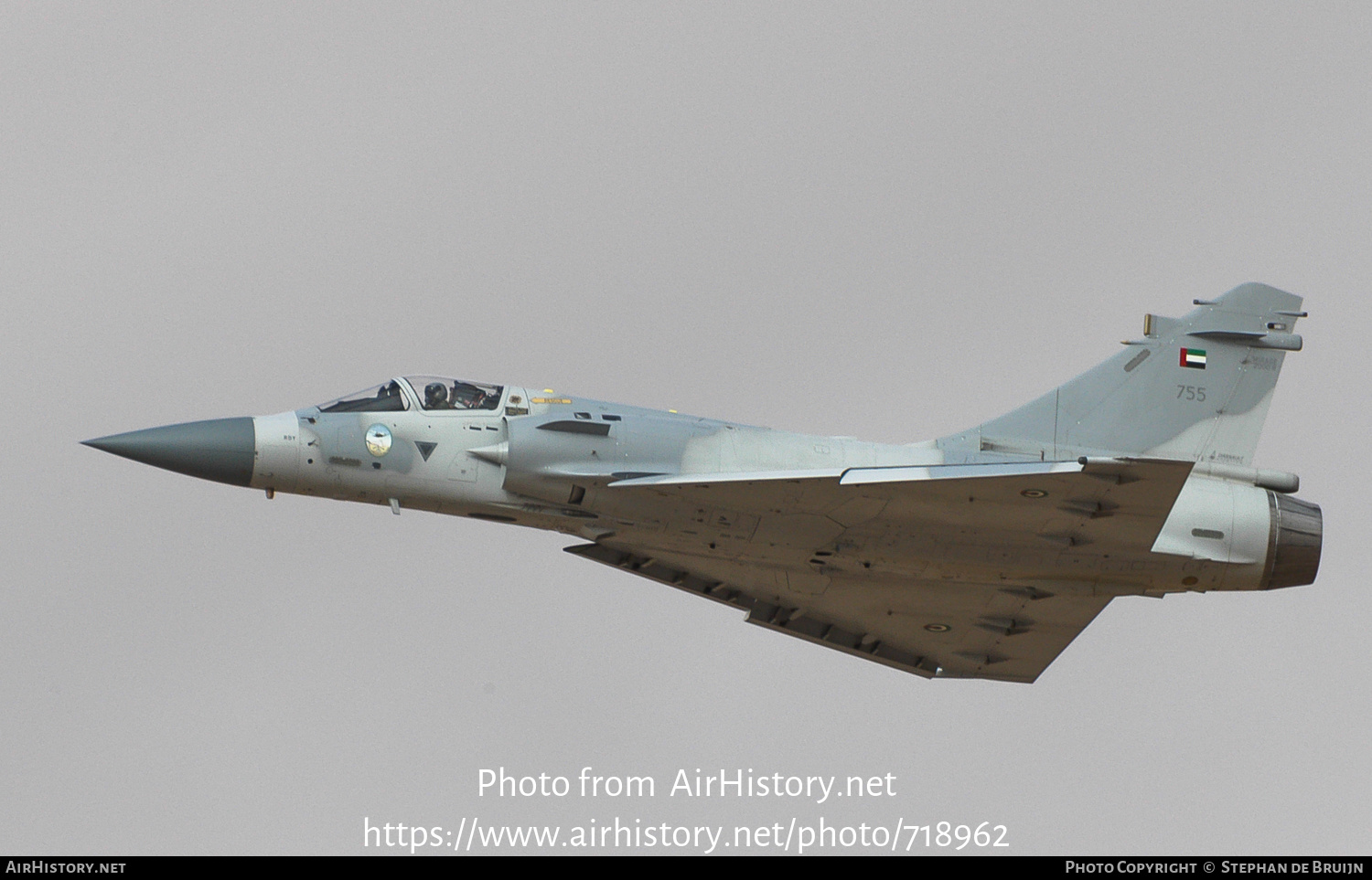 Aircraft Photo of 755 | Dassault Mirage 2000-9EAD | United Arab Emirates - Air Force | AirHistory.net #718962