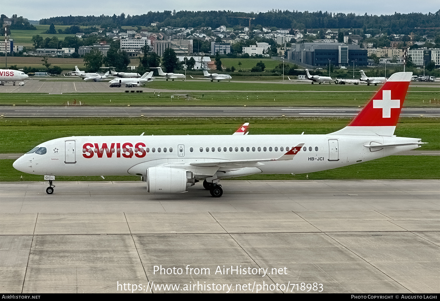 Aircraft Photo of HB-JCI | Bombardier CSeries CS300 (BD-500-1A11) | Swiss International Air Lines | AirHistory.net #718983