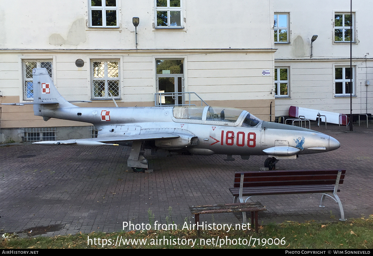 Aircraft Photo of 1808 | PZL-Mielec TS-11 Iskra bis DF | Poland - Air Force | AirHistory.net #719006