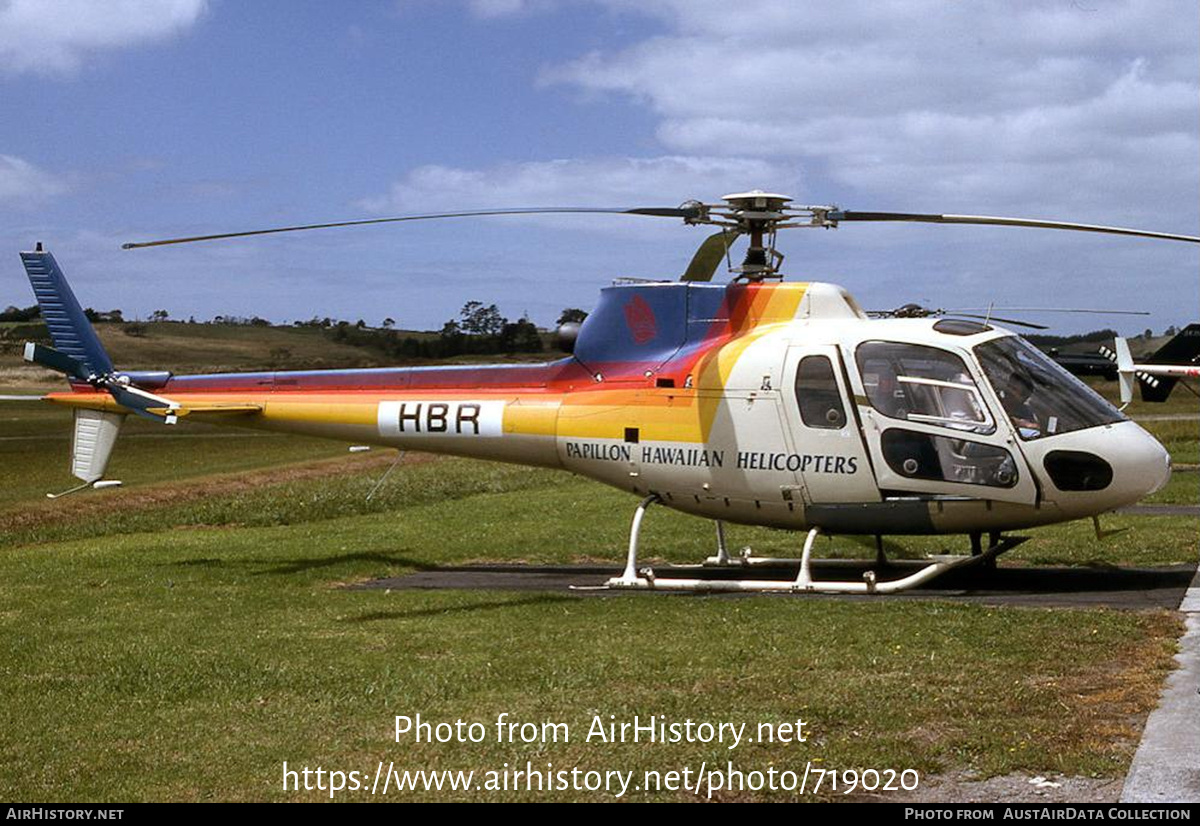 Aircraft Photo of ZK-HBR / HBR | Aerospatiale AS-350D AStar Mk3 | Papillon Hawaiian Helicopters | AirHistory.net #719020