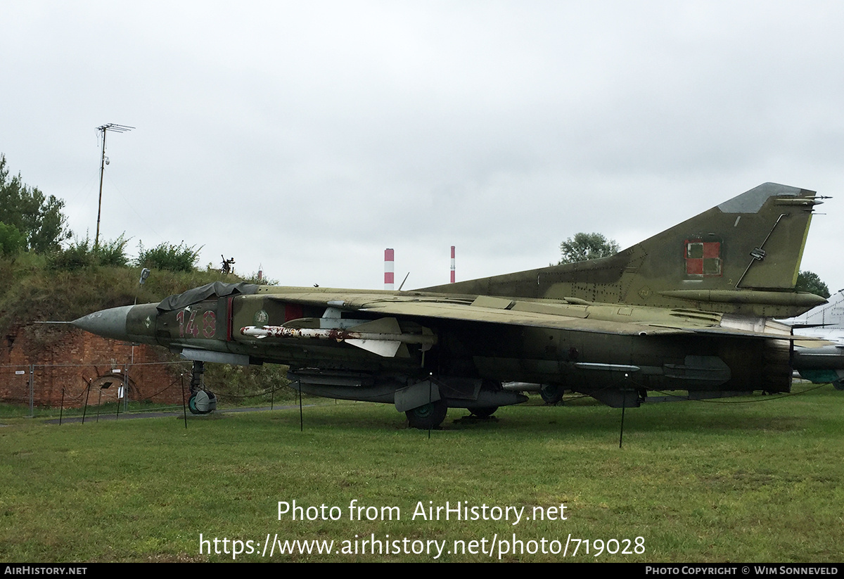 Aircraft Photo of 148 | Mikoyan-Gurevich MiG-23MF | Poland - Air Force | AirHistory.net #719028