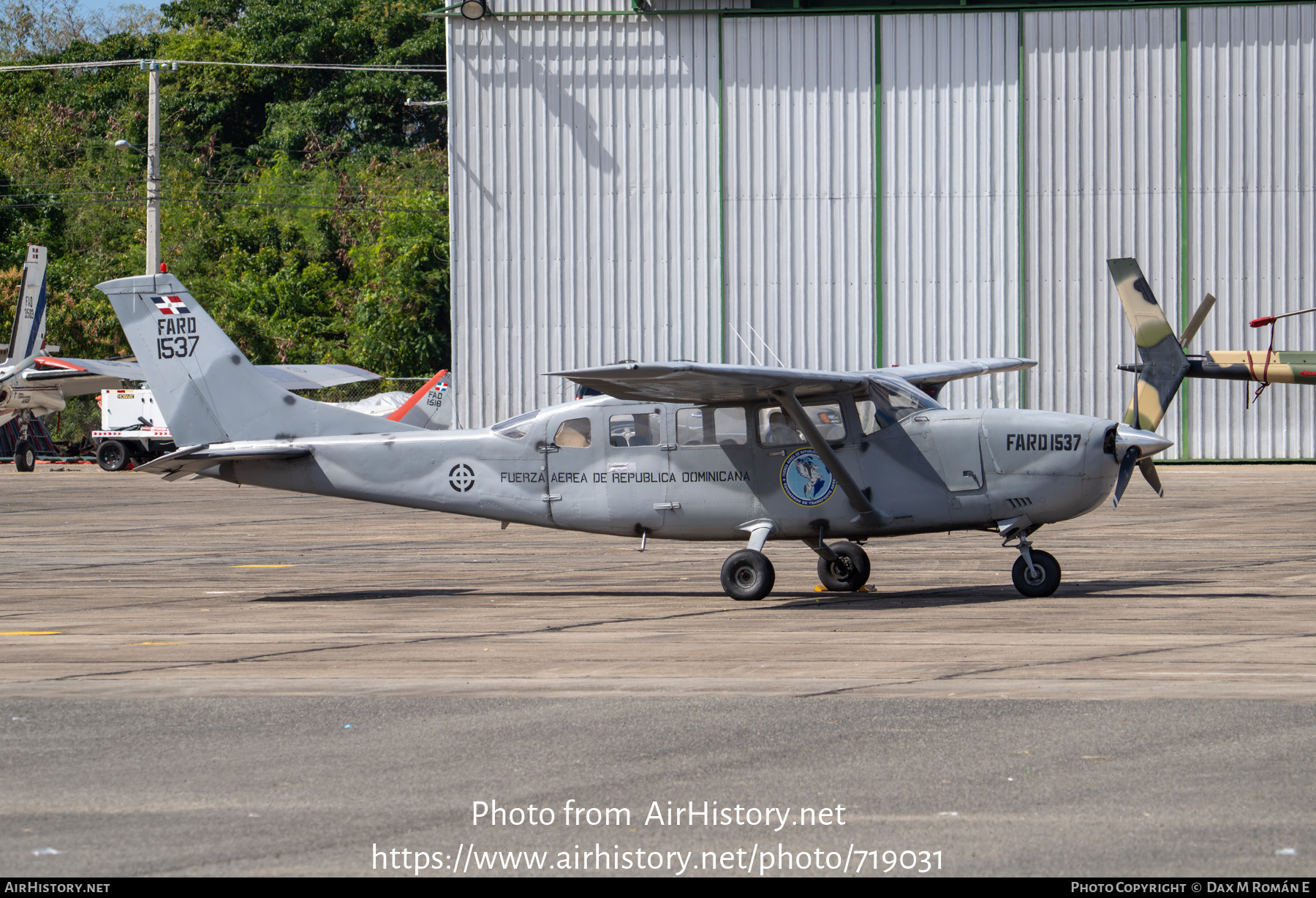 Aircraft Photo of 1537 / FARD 1537 | Cessna 207A Stationair 8 | Dominican Republic - Air Force | AirHistory.net #719031