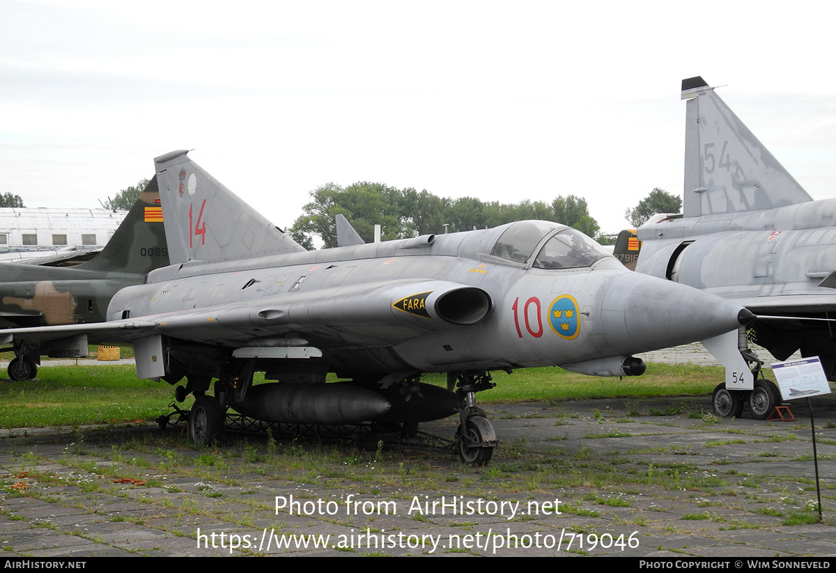 Aircraft Photo of 35520 | Saab J35J Draken | Sweden - Air Force | AirHistory.net #719046