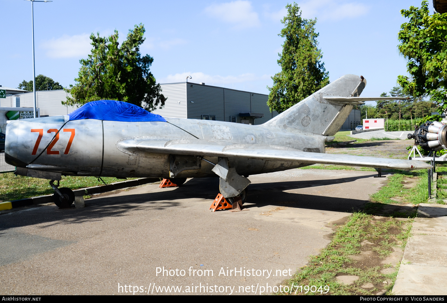 Aircraft Photo of 727 | Mikoyan-Gurevich MiG-15bis | Romania - Air Force | AirHistory.net #719049