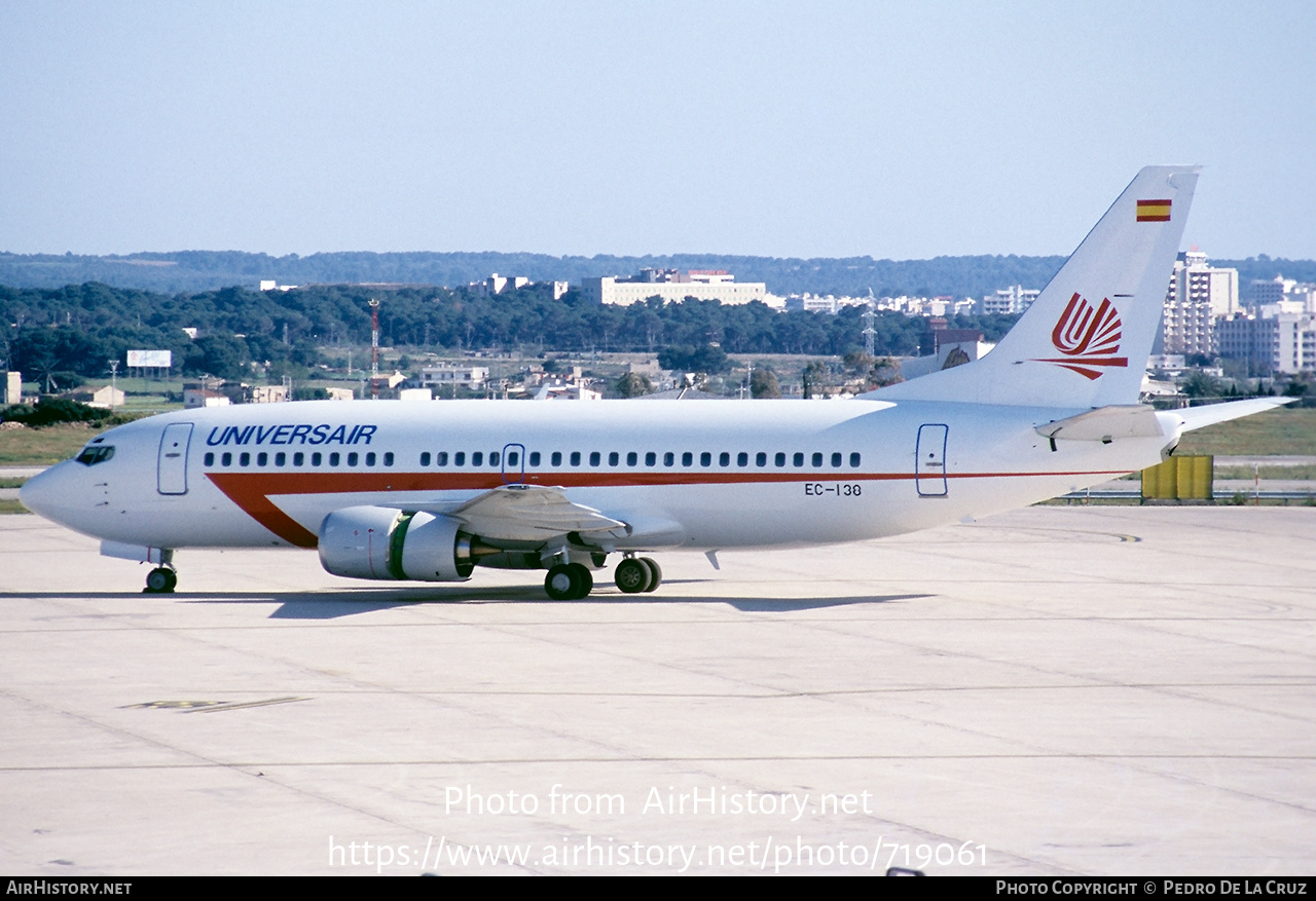 Aircraft Photo of EC-138 | Boeing 737-3T0 | Universair | AirHistory.net #719061