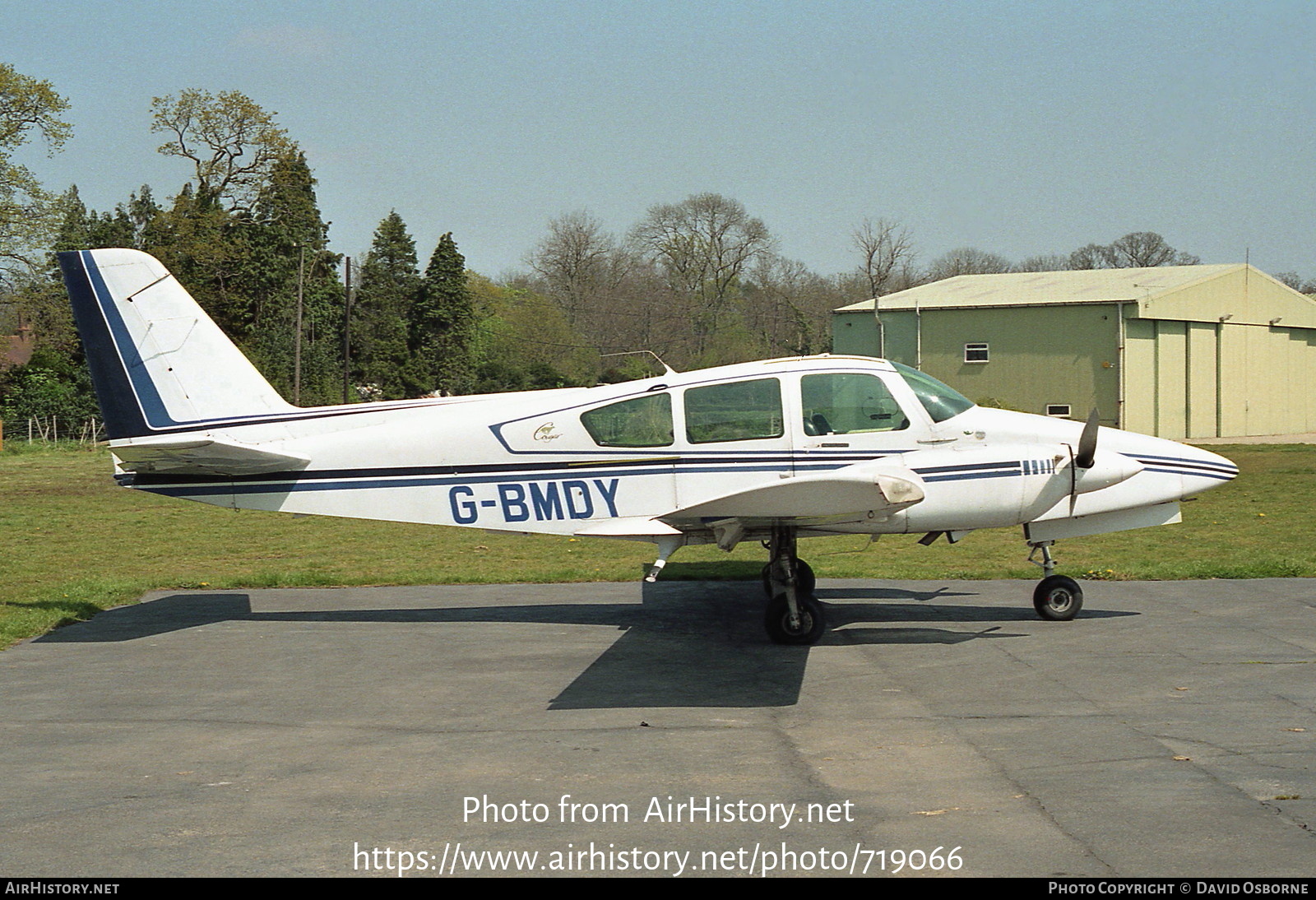 Aircraft Photo of G-BMDY | Gulfstream American GA-7 Cougar | AirHistory.net #719066