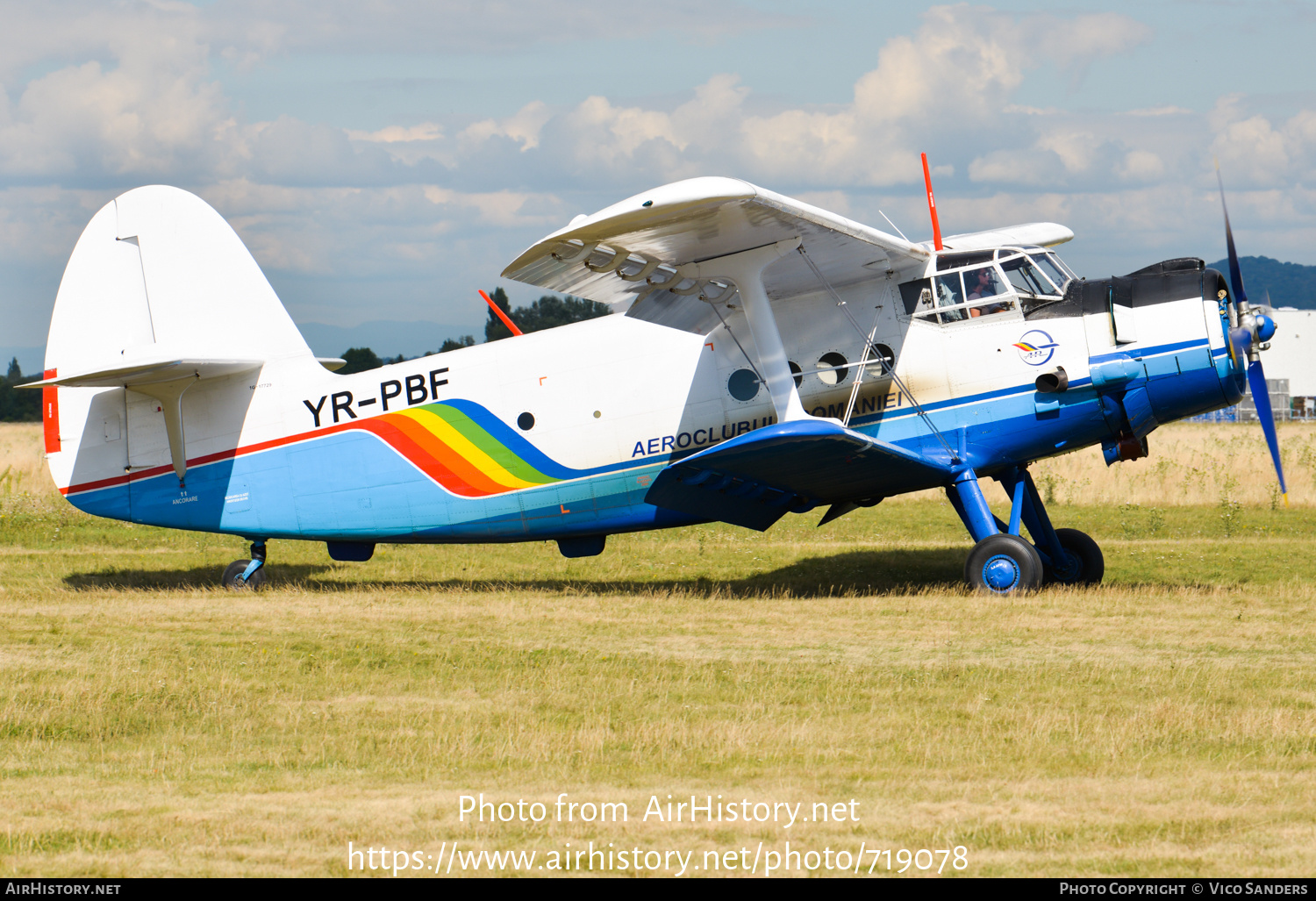 Aircraft Photo of YR-PBF | Antonov An-2 | Aeroclubul României | AirHistory.net #719078